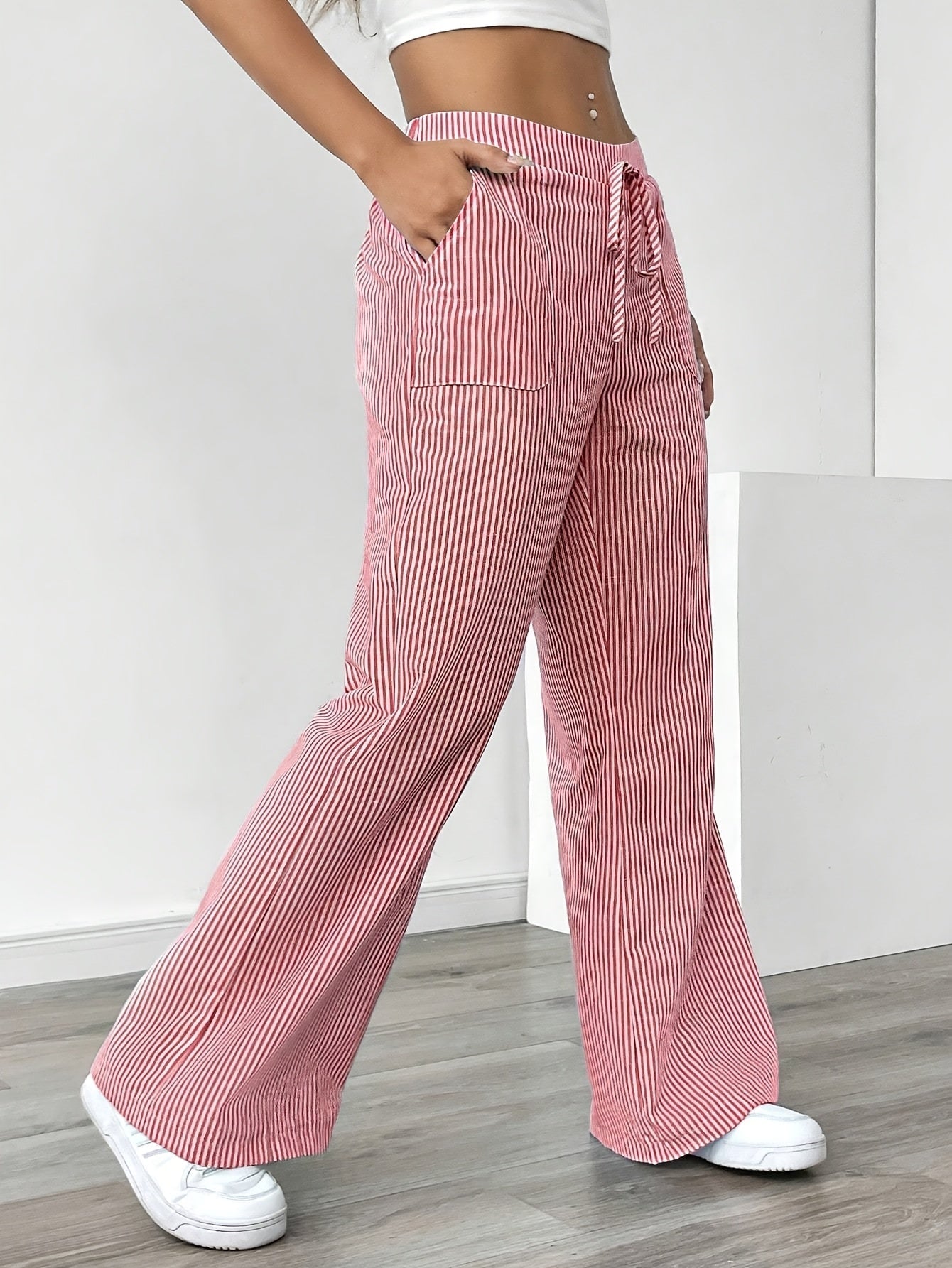 Tamara Weite Hose mit Taschen und Bund für Damen